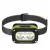 LED fejlámpa, akkus, IR érzékelővel, 175lm, max. 50m táv, 3x LED, 5 mód, 800 mAh/3,7 V Li-Pol, IP43   P3545