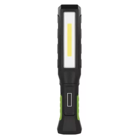 Újratölthető zseblámpa , 750 lm, 2000 mAh, COB LED+LED                                                P4544