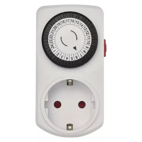 Mechanikus időkapcsoló 15D-3A IP20 SCHUKO                                                             P5523N