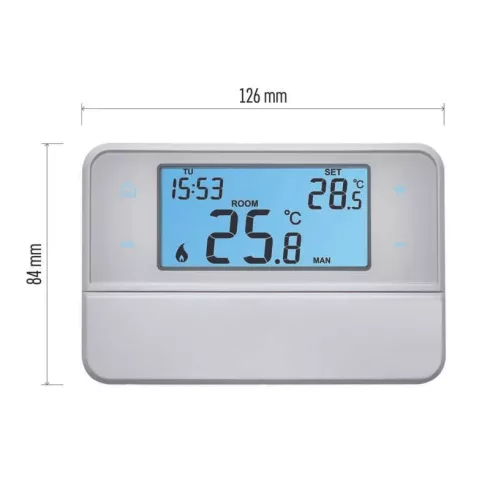 Vezetékes szobatermosztát 2xAA, OpenTherm                                                             P5606OT