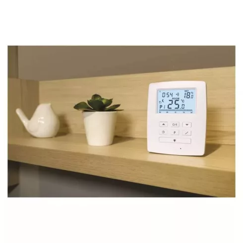 Vezeték nélküli szobatermosztát 2xAA, OpenTherm                                                       P5611OT