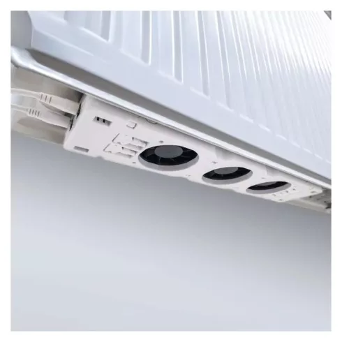 Radiátor fűtéserősítő ventilátor készlet MONO, fehér                                                  P56PR1