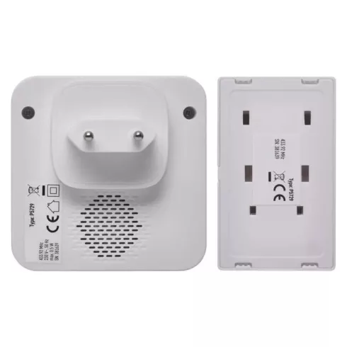 Vezeték nélküli kinetic csengő 180m 230V                                                              P5729