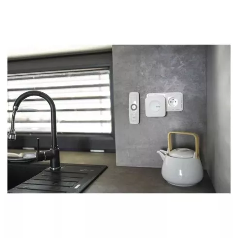 Vezeték nélküli kinetic csengő 180m 230V                                                              P5729