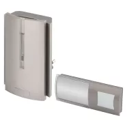   Vezeték nélküli csengő ismétlési funkcióval, 180 m, 85 dB, USB-C, PD 20W, gomb: IP44, ezüst           P5760N