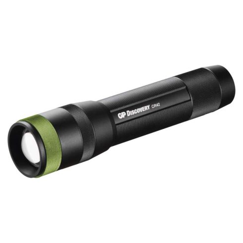GP Akkumulátoros LED lámpa CR42 + Li-ion 18650 2600mAh, max. 170m, 1000lm, IPX7, fekete               P8512