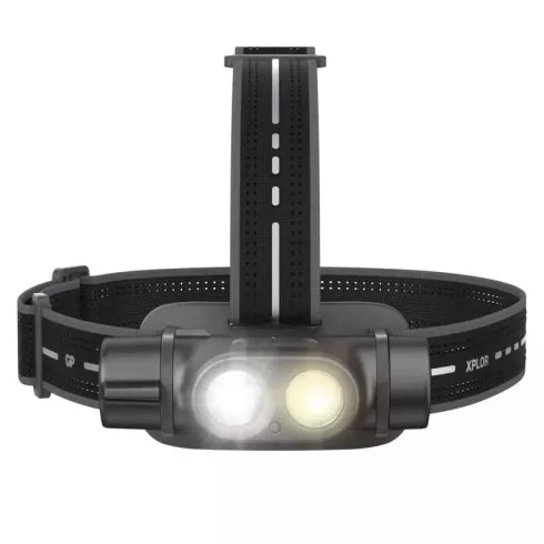 GP LED fejlámpa, tölthető 2550mAh, Xplor PHR19                                                        P8569