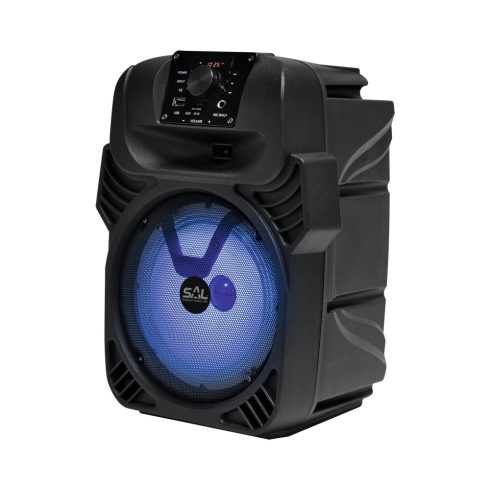 Party hangdoboz, 20cm, akku, BT, LED, HSO                                                             PAR20BT