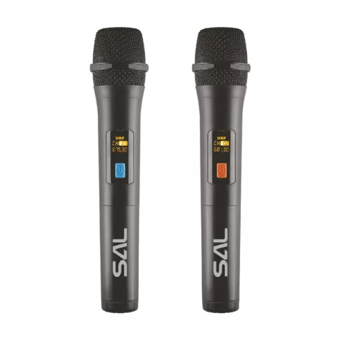 SAL boombox, 100W, 2 vezeték nélküli mikrofon, 5 hangszóró, LED fényeffekt, IPX6, Bluetooth, HSO      PARCUBE