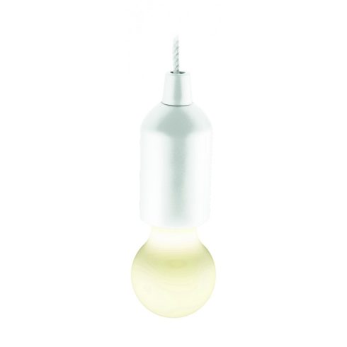 LED-es zsinórlámpa, 1 LED, hidegfehér, 100 cm zsinór, HSO                                             PLZ1/WH