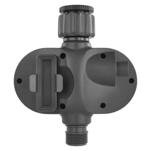 Mechanikus öntözőóra, 1 kimenet, 3/4''-1'', 35 l/perc, 0,5-8 bar, 24 ciklus/nap, 2xAA, IP54           PW56001