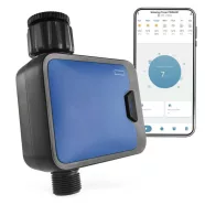   GoSmart öntözőóra, 1 kimenet, Bluetooth, 3/4''-1'', 35 l/perc, 0,5-8 bar, korlátlan ciklus, 4xAA, IP  PW56201