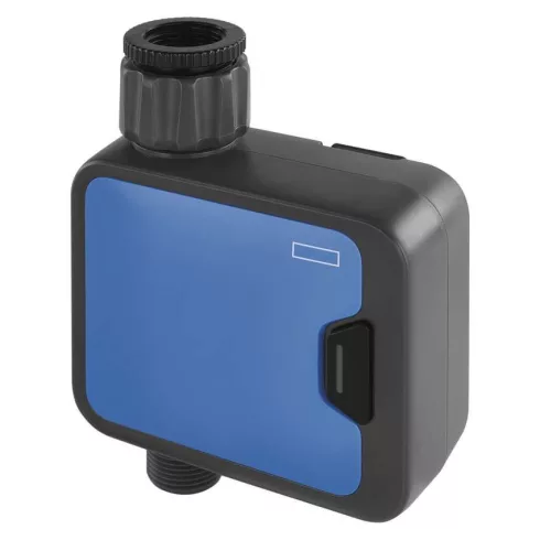 GoSmart öntözőóra, 1 kimenet, Bluetooth, 3/4''-1'', 35 l/perc, 0,5-8 bar, korlátlan ciklus, 4xAA, IP  PW56201