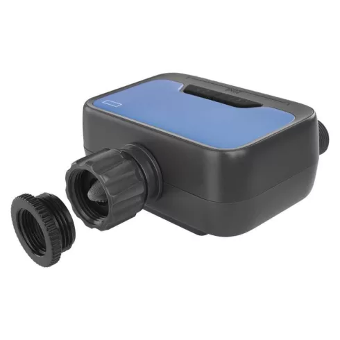 GoSmart öntözőóra, 2 kimenet, Bluetooth, 3/4''-1'', 35 l/perc, 0,5-8 bar, korlátlan ciklus, 4xAA, IP  PW56202