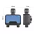 GoSmart öntözőóra, 2 kimenet, Bluetooth, 3/4''-1'', 35 l/perc, 0,5-8 bar, korlátlan ciklus, 4xAA, IP  PW56202