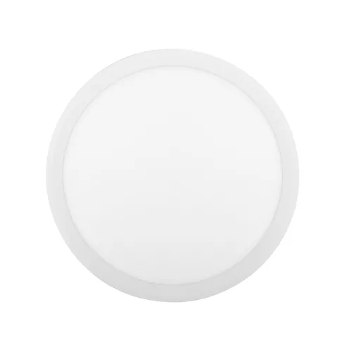 LED-es fali/mennyezeti lámpa, kör, 18 W, 3 színhőm, 3 fényerő, fehér, HSO                             RCC1823