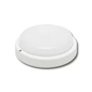   LED-es fali/mennyezeti lámpa, kör alakú, fehér, 18W, 4000K, 1200lm, IP54, kül- és beltéri, F, HSO     RCC18LEDWH