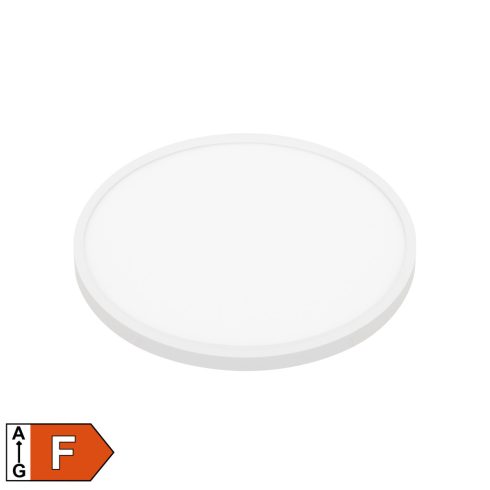 LED-es fali/mennyezeti lámpa, kör, 24 W, 3 színhőm, 3 fényerő, fehér, HSO                             RCC2430