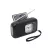 Napelemes hibrid rádió, multimédia lejátszó, 3 sávos, BT/USB/SD/CLOCK/LAMP, cserélhető akku, HSO      RPH3