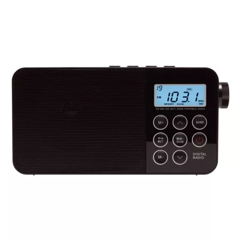 LCD táskarádió, 3 sávos, LCD, HSO                                                                     RPR3LCD