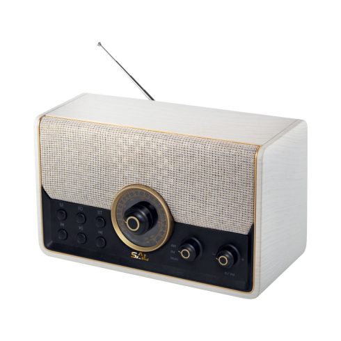 Retro rádió, Hifi stereo, AM-FM-BT-USBľAUX-mSD                                                        RRT6B