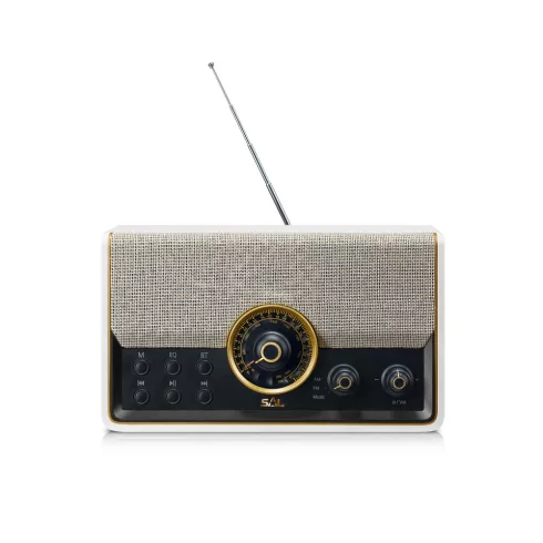 Retro rádió, Hifi stereo, AM-FM-BT-USBľAUX-mSD, HSO                                                   RRT6B