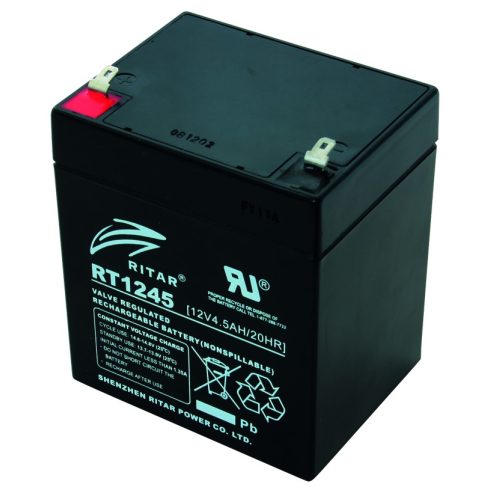 Ólomakkumulátor, 12V/4,5Ah, HSO                                                                       RT1245E