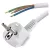 Hálózati vezeték 3x1,5mm 3m VT3153WH                                                                  S14323