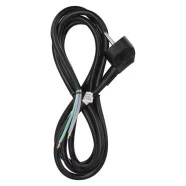   Hálózati vezeték 3x1,5mm 2m VT3152BK                                                                  S18322
