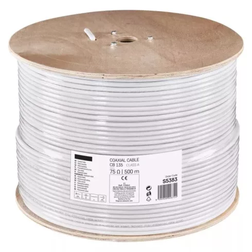Koax kábel 100m 75Ohm CB125                                                                           S5385