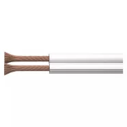   Hangfal kábel 2x1,00 fehér                                                                            S8281