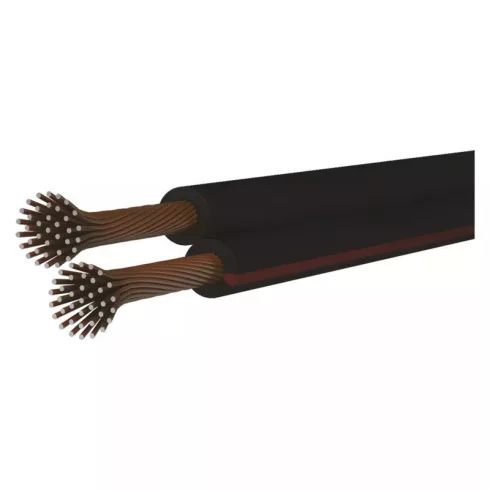 Hangfal kábel 2x1,00 fekete/piros eco                                                                 S8283