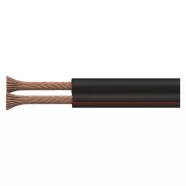   Hangfal kábel 2x1,50 fekete/piros                                                                     S8290