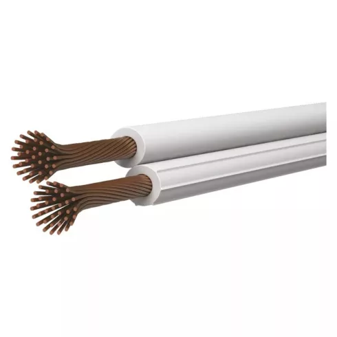 Hangfal kábel 2x1,50 fehér                                                                            S8291