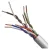 UTP kábel CAT5E PVC, 100m/doboz, vörösréz belső ér, Nylon150D, AWG 24, HDPE, 1000Base-T               S9135
