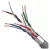 FTP kábel CAT6 PVC, 305m/doboz, vörösréz belső ér, Nylon 150D, AWG 23, HDPE, 100 Base-TX              S9231