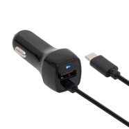   Autós USB + USB-C töltő                                                                               SAU24C