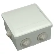   Kötődoboz gumimembránnal, 6 x Pg13,5, 80x40x80 mm, IP44                                               SBOX036