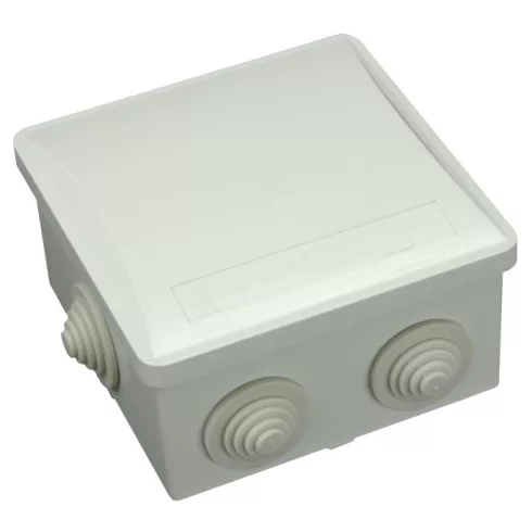 Kötődoboz gumimembránnal, 6 x Pg13,5, 80x40x80 mm, IP44                                               SBOX036