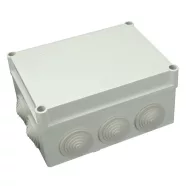   Kötődoboz S-BOX X06 gumimembránnal, 10 x Pg21, 150x70x110 mm, IP55                                    SBOX306