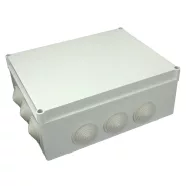   Kötődoboz S-BOX X06 gumimembránnal, 12 x Pg29, 240x90x190 mm, IP55                                    SBOX506