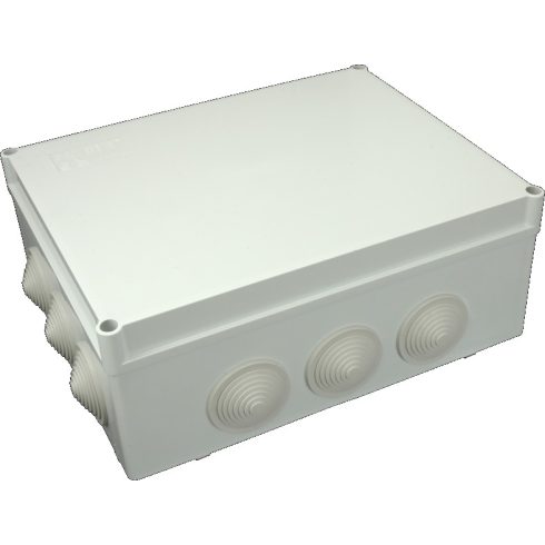 Kötődoboz S-BOX X06 gumimembránnal, 12 x Pg29, 300x120x220 mm, IP55                                   SBOX606