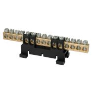   Összekötő sorkapocs, 15 hüvelykapocs, fekete, 61A, 660V                                               SEZ15C