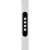 Álló ventilátor, 50 W, 40 cm lapátátmérő, 3 fokozat, oszcillálás funkció, fej dönthető, fehér, HSO    SF16C
