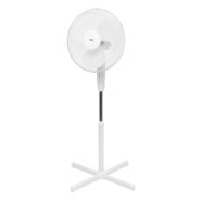   Állóventilátor, 45W, 40 cm lapátátmérő, 3 sebesség, oszcillálás, állítható fejdőlésszög, fehér, HSO   SF40WH