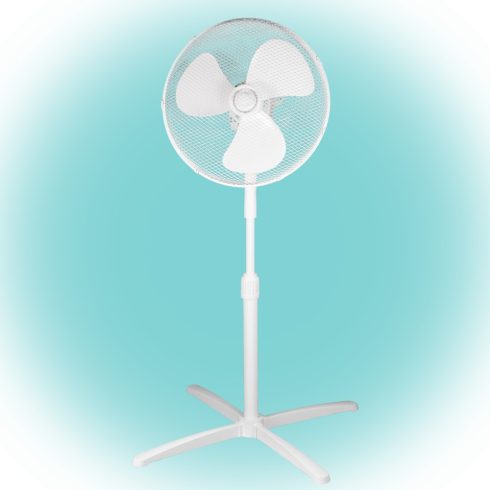 Állványos ventilátor, fehér, 40 cm, 45 W                                                              SF40WH/M
