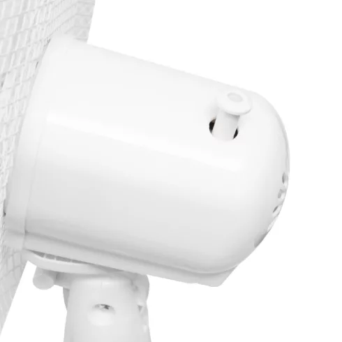 Állóventilátor, 45W, 40 cm lapátátmérő, 3 sebesség, oszcillálás, állítható fejdőlésszög, fehér, HSO   SF40WH