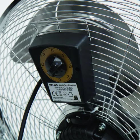Álló fém ventilátor, 45 cm, 100 W, HSO                                                                SFI45