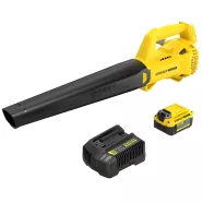   STANLEY FATMAX V20 lombfúvó, akkumulátorral, töltővel,3m hatótáv,5,7m3/p légáramlás,145km/h légseb.   SFMCBL714M1-Q