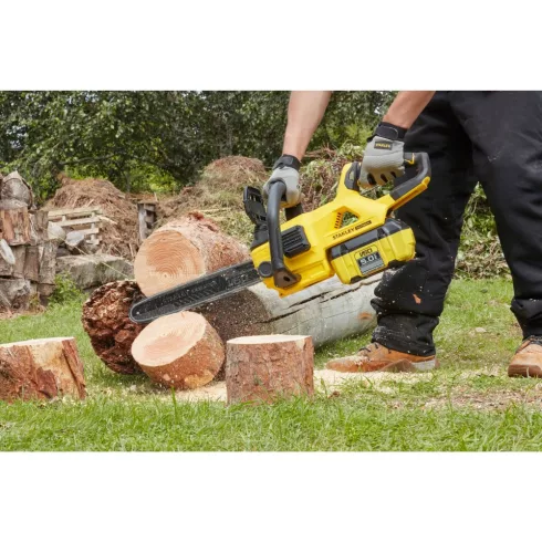 STANLEY FATMAX 54 voltos V60 akkumulátoros láncfűrész, 40 cm                                          SFMCCSB664B-X